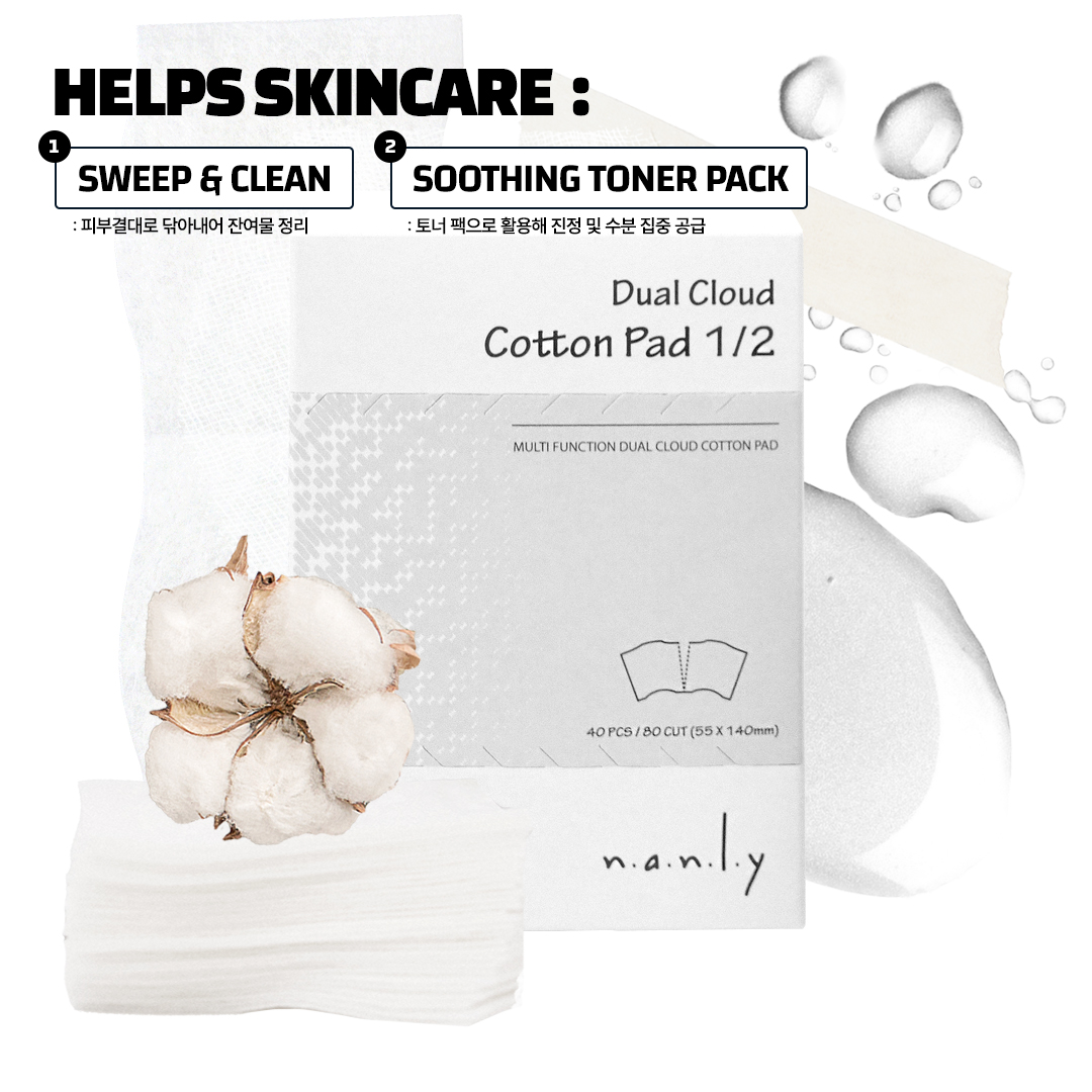 Dual Cloud Cotton Pad